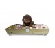 Pet bed with handle Woodys