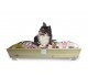 Lettino per cani e gatti, cuccia in legno “Woodys”