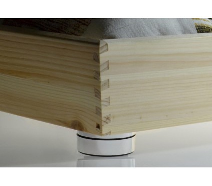 Lettino per cani e gatti, cuccia in legno “Woodys”