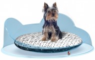 Modern luxury indoor pet bed, with removable cushion