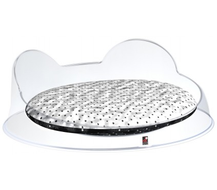Exclusive small dog and cat bed, designer removable pillow.
