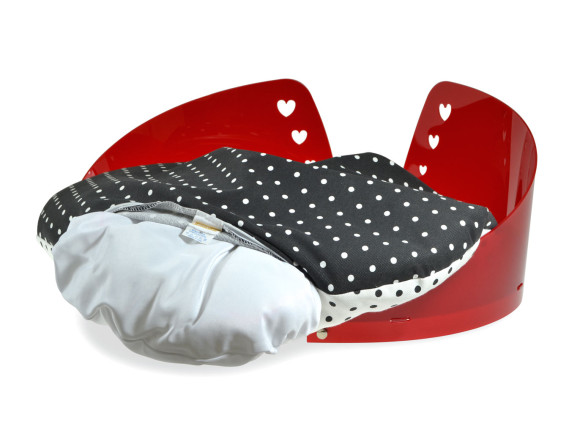 Lettino pet design, cesta chic