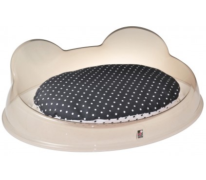 Small dogs and cats designer bed, indoor.