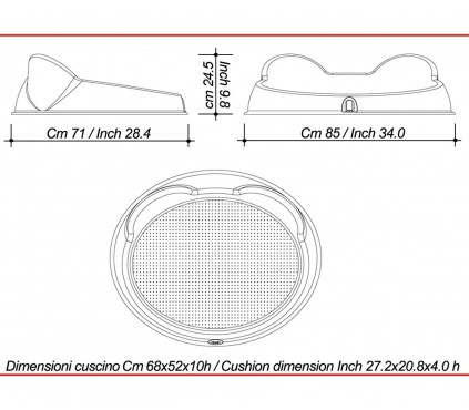 Small dogs and cats designer bed, indoor.