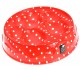 Ciotola di design per cani e gatti, rossa con pois bianchi. Ciotola di design per cani e gatti, rossa con pois bianchi.