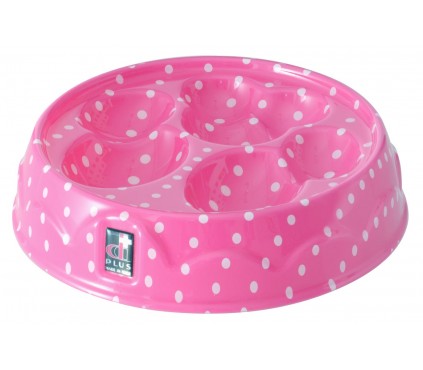 Designer bowl, for small dog and cat, exclusive paw design.