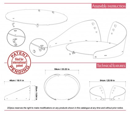 Lettino pet design, cesta chic
